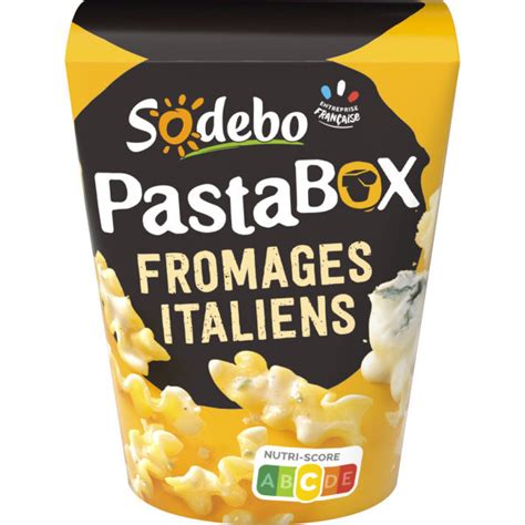 Pasta Box Fusilli Fromage Italien Sodebo G Sur Franprix Fr