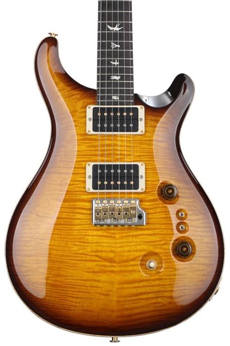 Prs Custom 24 08 Electric Guitar Mccarty Tobacco Sunburst 10 Top