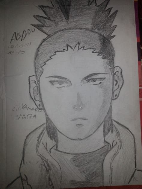 Shikamaru Nara By Bilodou On Deviantart