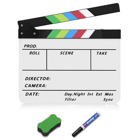 Mua Flexzion Directors Film Clapper Board Film Slate Acrylic Plastic