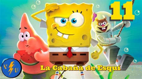 Bajando En Esqu En La Duna De Arena Bob Esponja Batalla Por Fondo De