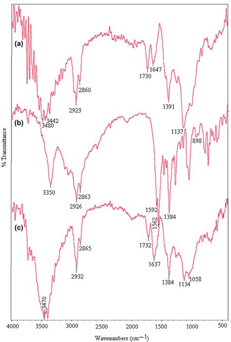 FTIR Spectrum Of A KT Loaded Microspheres Drug Polymer Ratio 1 8