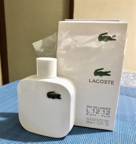 Lacoste Blanc (white) Eau De Toilette 100ml/175ml Men, Beauty ...