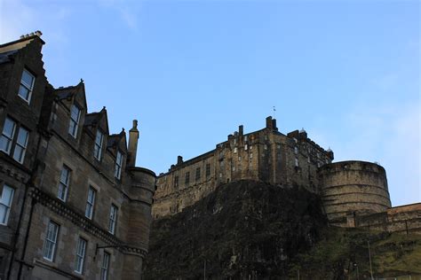 Edinburgh Castle Via Grassmarket Edinburgh Castle From The Flickr