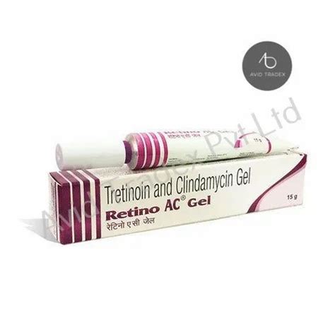 Retino AC Gel CLINDAMYCIN 1 W W TRETINOIN 0 025 W W Packaging Size