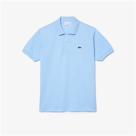 Lacoste Blue Short Sleeves Original L Polo Shirt For Men Lacoste In