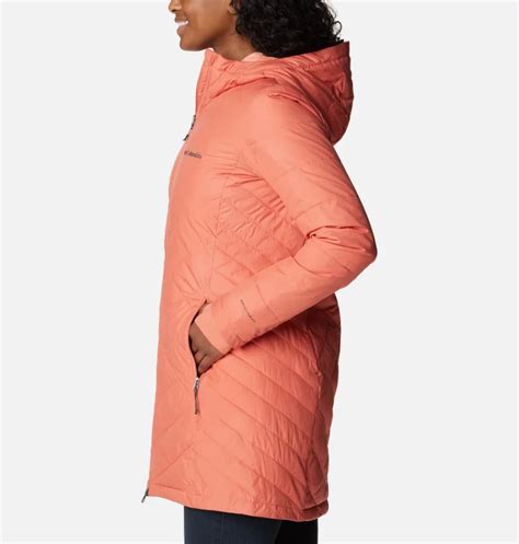 Womens Heavenly™ Long Hooded Jacket Columbia Sportswear