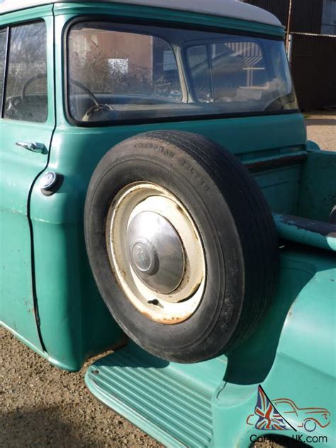 1956 Chevrolet Stepside Pickup Truck Runs Drives Original Or V8 Restore