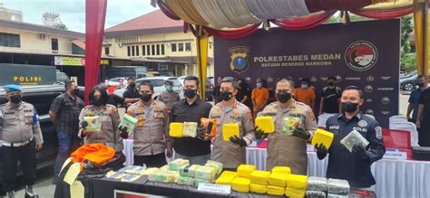 Kementerian Polda Sumut Berhasil Gagalkan Penyelundupan Kg Sabu