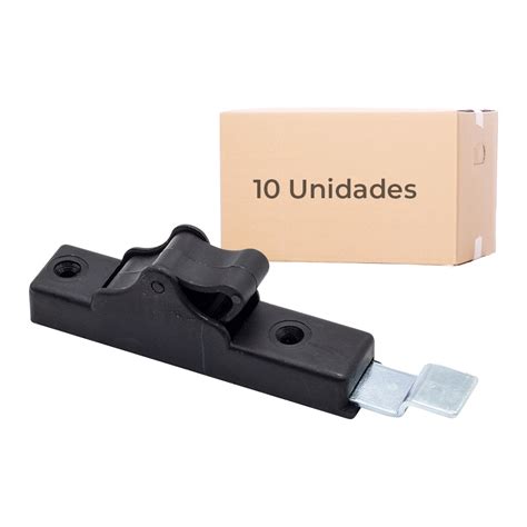 Kit 10 Fecho Gangorra Para Portas De Armario Moveis Plastico Shopee