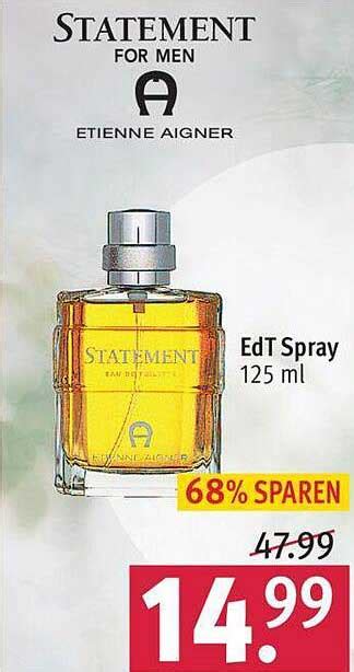 Statement For Men Etienne Aigner Edt Spray Angebot Bei Rossmann