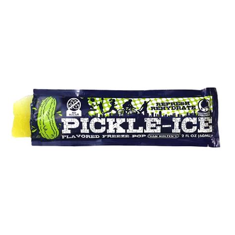 Van Holtens Pickle Ice Freezer Pops 60 Ml Greek Deli Goods Premium