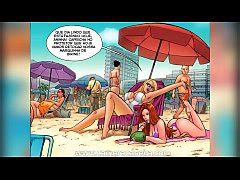 Comic Book Porn Cartoon Hq A Day At The Beach As Patricinhas Home Camera Xxx Videos
