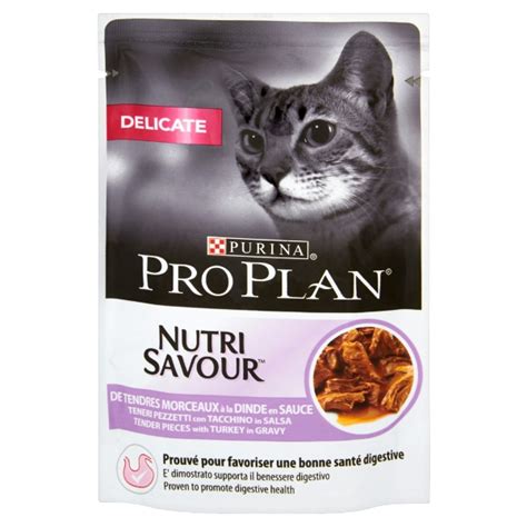 Pro Plan Nutri Savour Delicate Saszetka W Sosie 85g Sos Adult