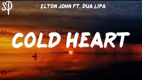 Elton John Dua Lipa Cold Heart Lyrics YouTube Music