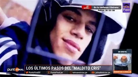 Maldito Cris Se Deleitaba Con Noticias Del Asesinato Del Sereno De