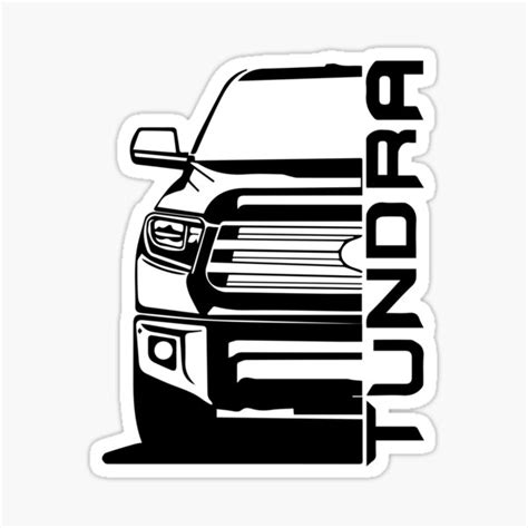 "Toyota Tundra Truck Decal" Sticker for Sale by Edmajr | Redbubble