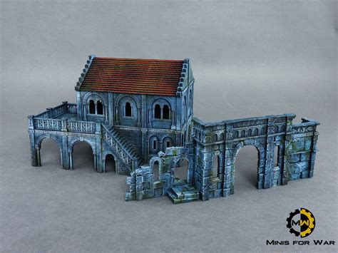 LotR - Ruined Gondor Terrains - Minis For War Painting Studio