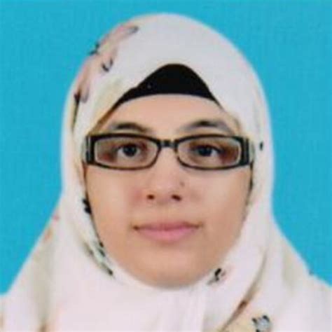 Fouzia Effendi Senoir Lecturer Masters Of Biostatistics And