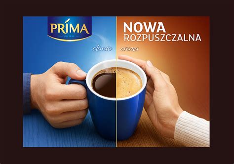 New instant coffee – Prima Classic and Cream on Behance