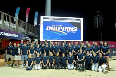 Dolphins Selected For World Para Swimming Championships