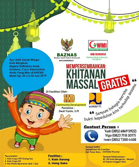 Wmi Gelar Sunat Massal Gratis Ayo Daftar Kabar Rafflesia