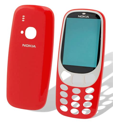 Nokia 3310 Cover (Gehäuse Oberschale) rot. Neu kaufen | schreiber ...