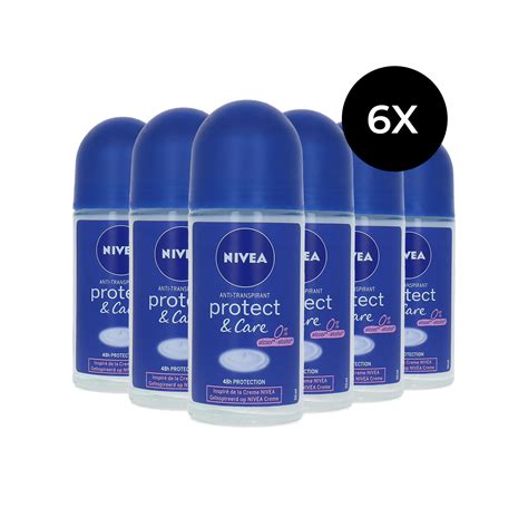 Nivea Protect Care Deo Roller 6 X 50 Ml Online Kopen Bij Blisso