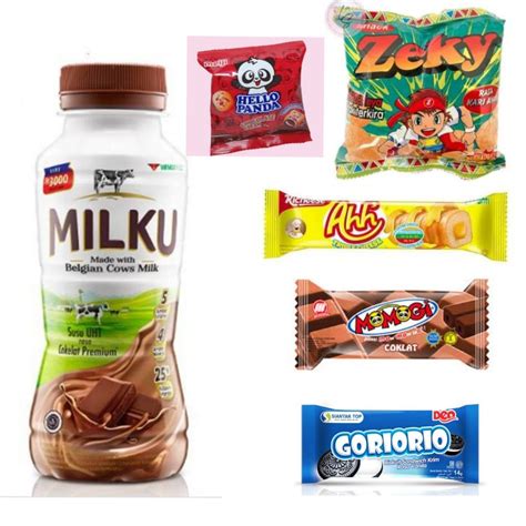 PAKET SNACK ULTAH ULANG TAHUN ANAK Makanan Minuman Snek Di Carousell