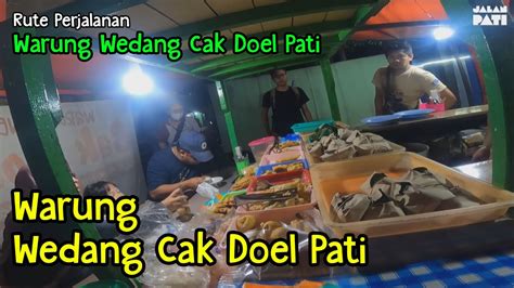 Warung Wedang Cak Doel Pati YouTube