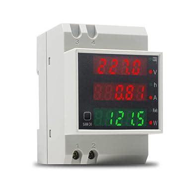 Ketotek Digitale Stroommeter Wisselstroommeter Eenfasig Remeter Ac