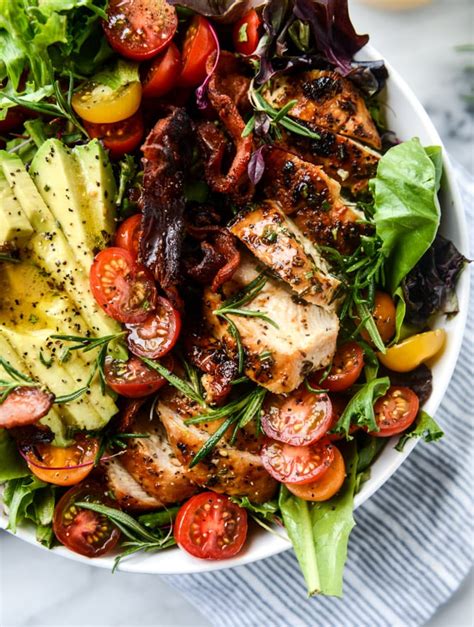 Rosemary Chicken Bacon And Avocado Salad How Sweet It Is Bloglovin