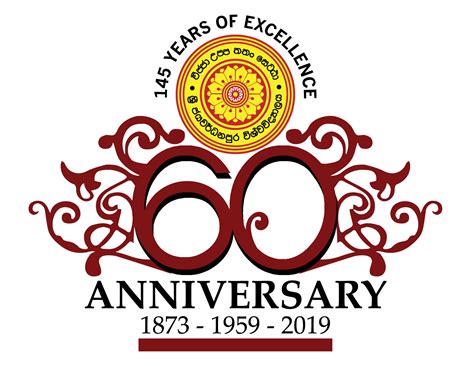 Sixtieth Anniversary - University of Sri Jayewardenepura - 1959 - 2019 ...