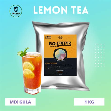 Jual Bubuk Minuman Lemon Tea Kg Bubuk Minuman Rasa Lemon Tea Kg