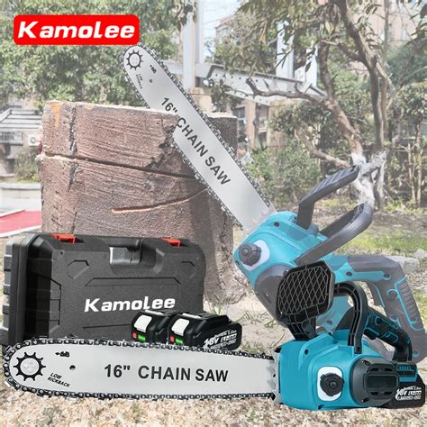 Kamolee Inch W Brushless Electric Chainsaw Automatic Oiling