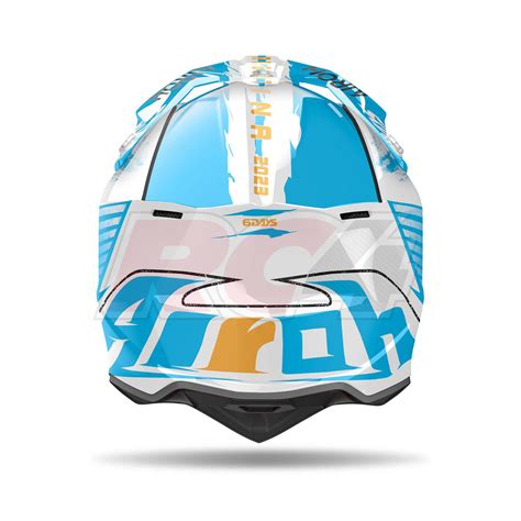 Capacete Airoh Wraaap Six Days Argentina RC4