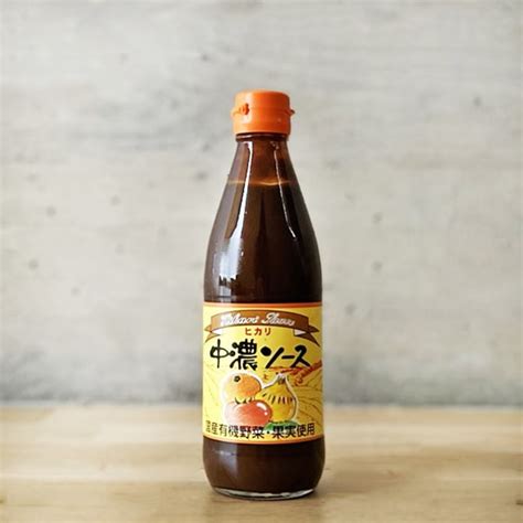 ヒカリ 中濃ソース360ml 調味料 ナチュラルフーズショップしんせん