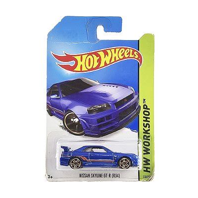 Hot Wheels Monster Trucks Nissan Skyline GT R Fast Furious Mini Hunts