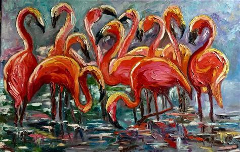 Flamingos Paintings Search Result At