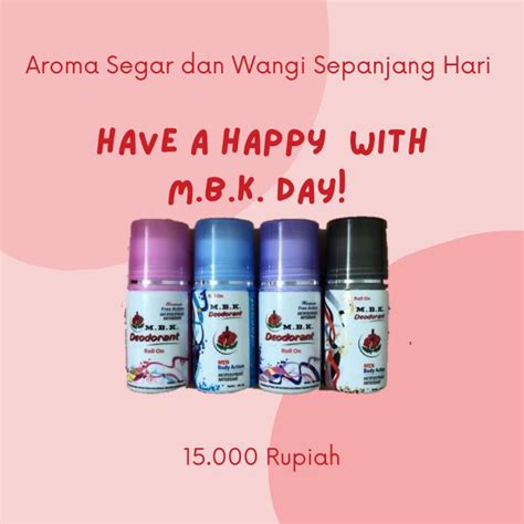 Jual Promodeodorant Mbktahan Lama Dan Harum Sepanjang Hari