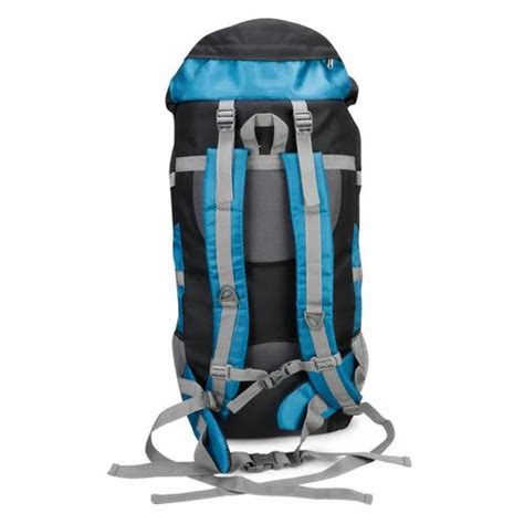 Interlane Sky Blue Polyester Trekking Travel Rucksack Bag Number Of