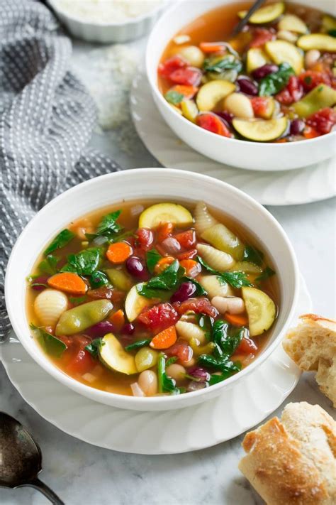 Minestrone Soup Slow Cooker Or Stovetop Method Cooking Classy