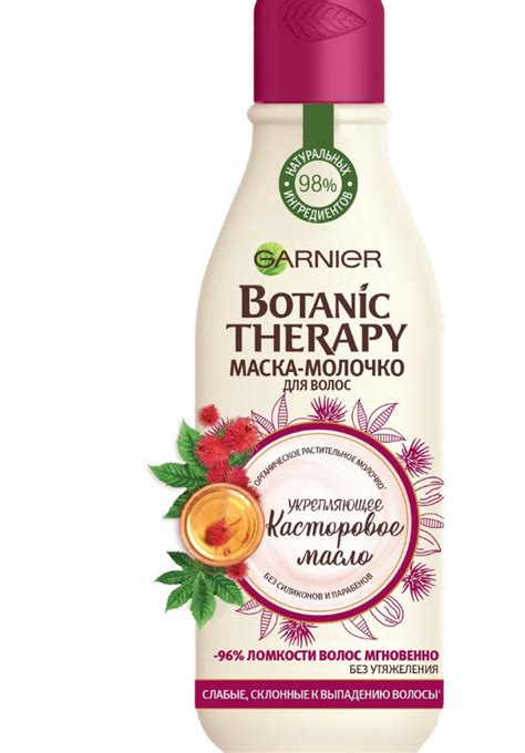 Маска-молочко для волос Garnier Botanic Therapy Касторовое масло ...
