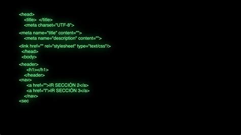 Premium stock video - Sample animation of html text matrix type on black screen