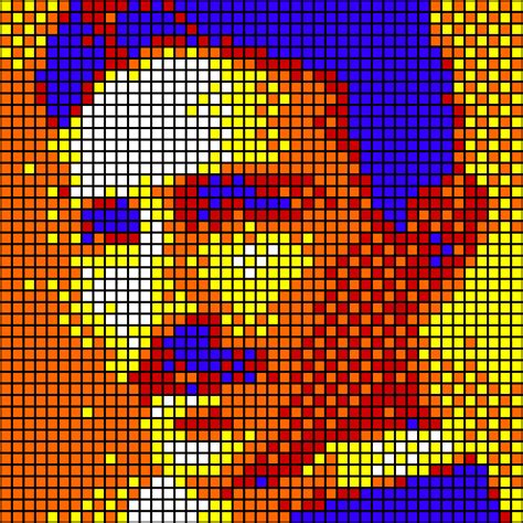 Rubik's Cube Mosaic Templates