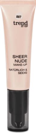 Trend T Up Sheer Nude Make Up 007 30 Ml Dm At