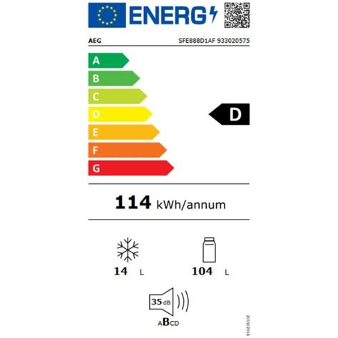 Aeg Sfe D Af Einbau K Hlschrank Mit Gefrierfach Festt R Techn