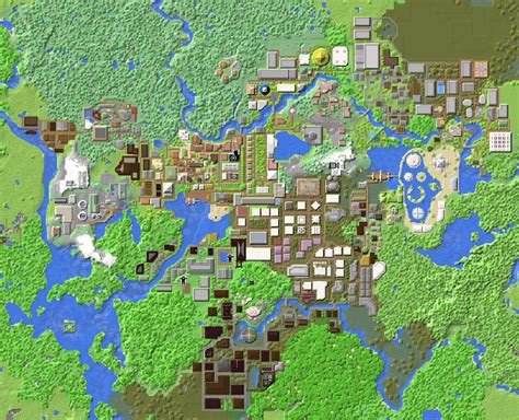 Map of my Minecraft city : r/ShittyMapPorn