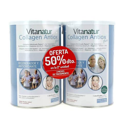 Comprar Vitanatur Collagen Antiox Plus Frutos Vermelhos Duplo 2X360G