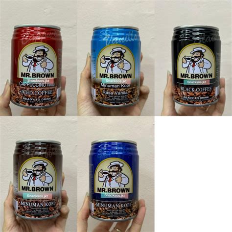 Jual Mr Brown Black Coffee Cappuccino Vanilla Blue Mountain